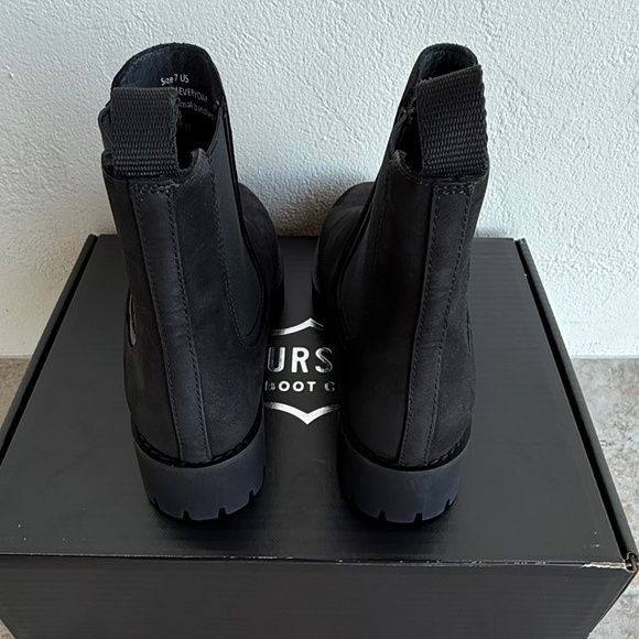 BRAND NEW Thursday Boot Company Legend Black Matte Chelsea Boot (Size 7) - Picture 9 of 13